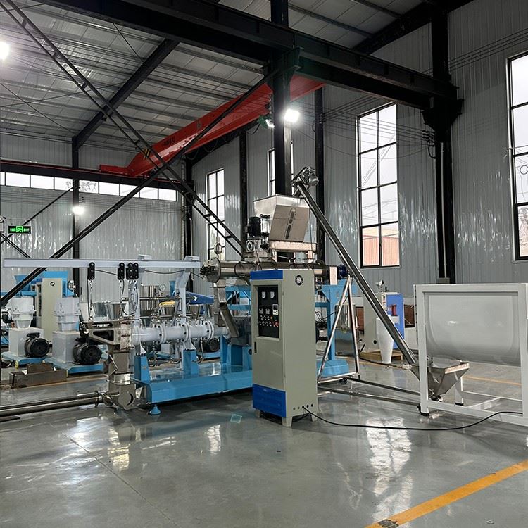 1-2T/H Commercial Use Fish/pets Feed Pellet Production Line