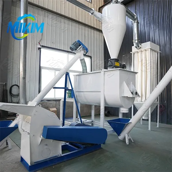 Chicken pellet feed production line
