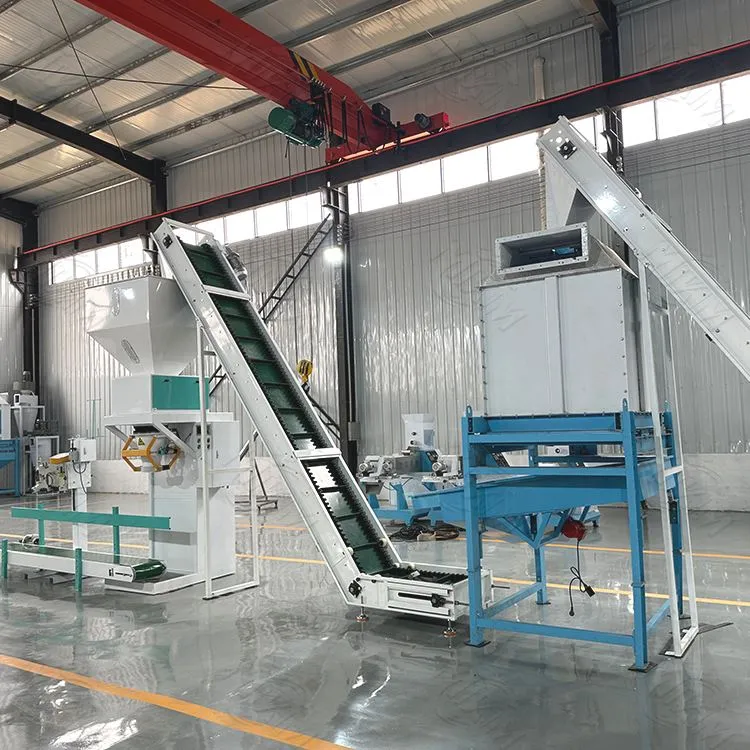 Moderne foderproduktionslinje