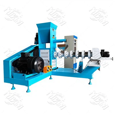 Can a fish extruder machine be used to produce other types of animal feed?